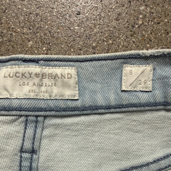 Lucky Women's Light Blue Ombre Jean Shorts - Picture 4 of 5